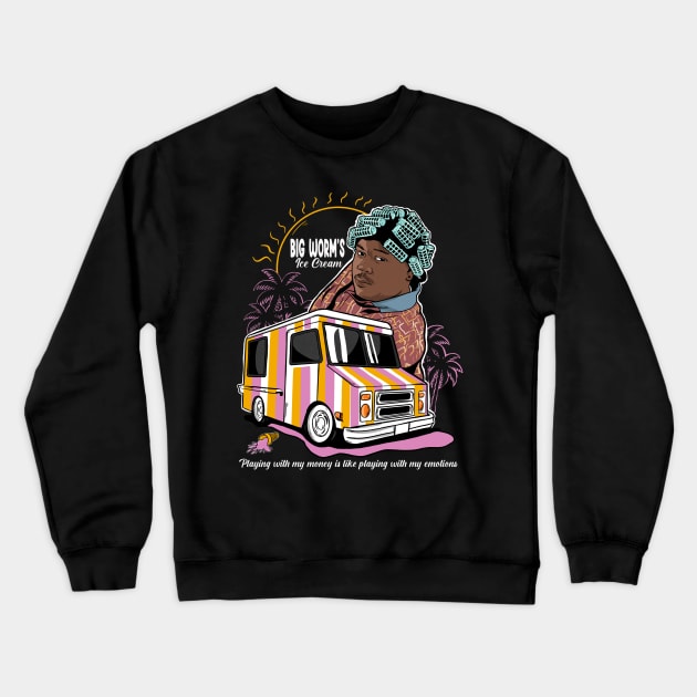 Big Worm’s Ice Cream Crewneck Sweatshirt by Jones Factory